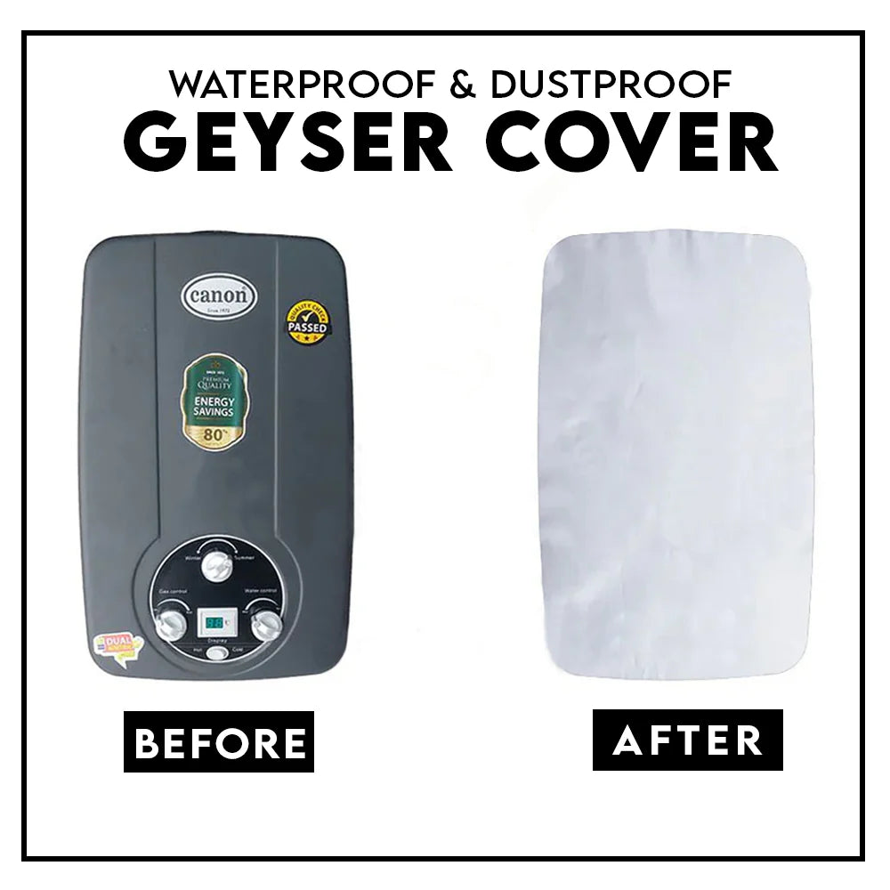 Waterproof, Dustproof & Rustproof Geyser Cover