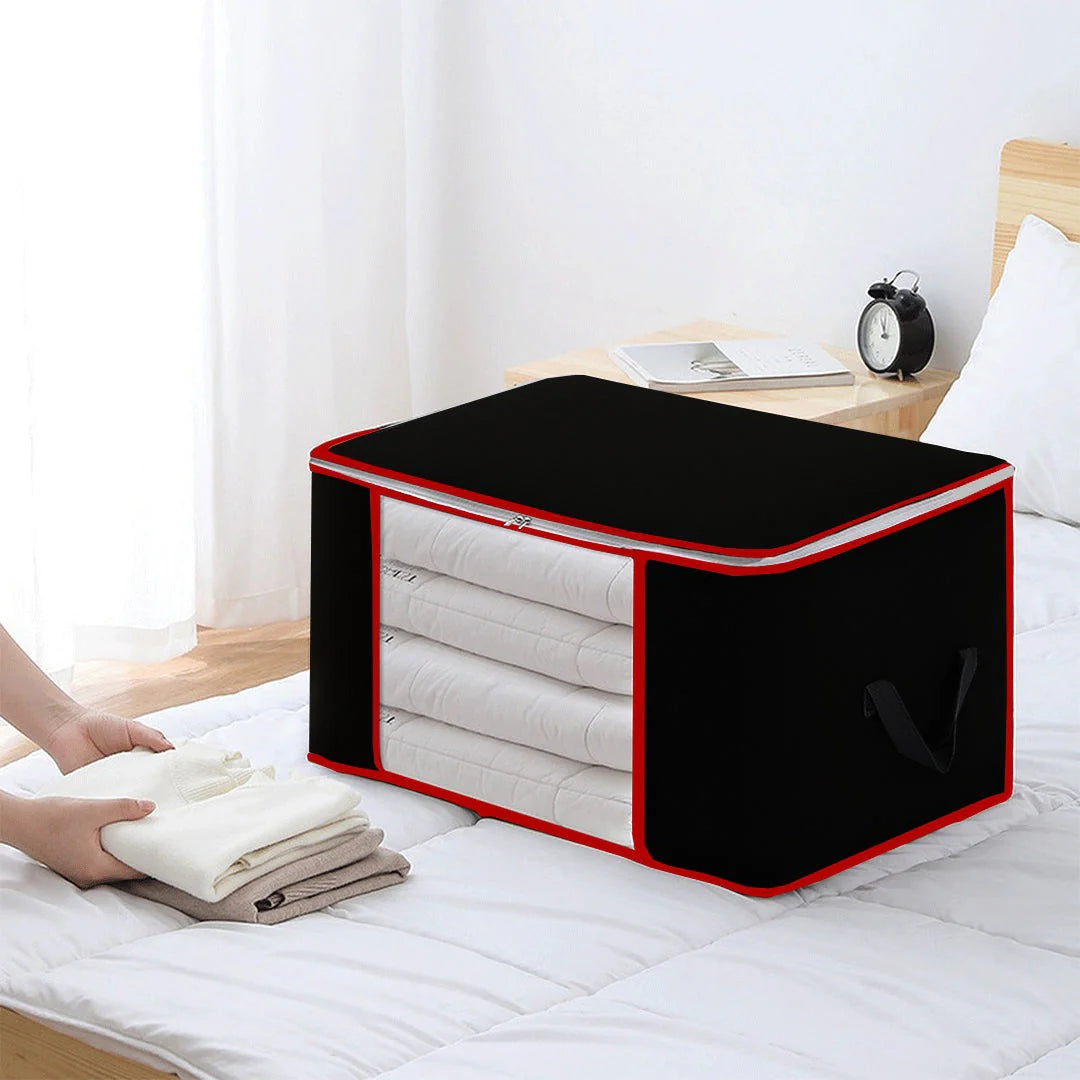 110 GSM Non-Woven Blankets & Clothes Storage Bag-Dyed Grey