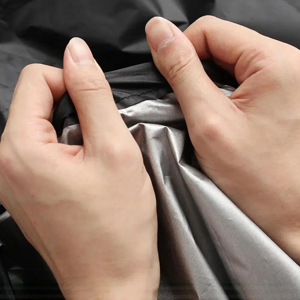 Waterproof & Dustproof Printer Cover (Black & Silver)