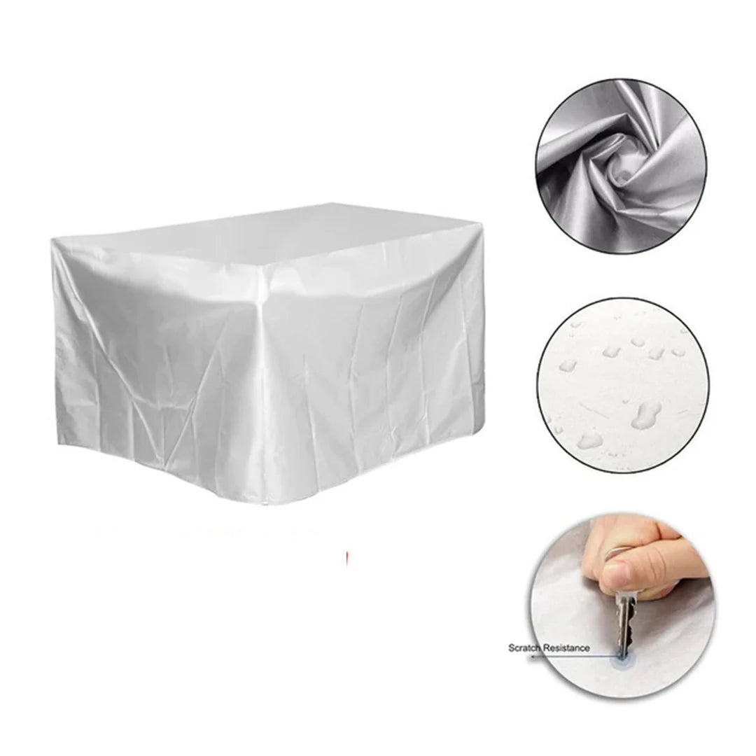 Waterproof & Dustproof Printer Cover (Black & Silver)