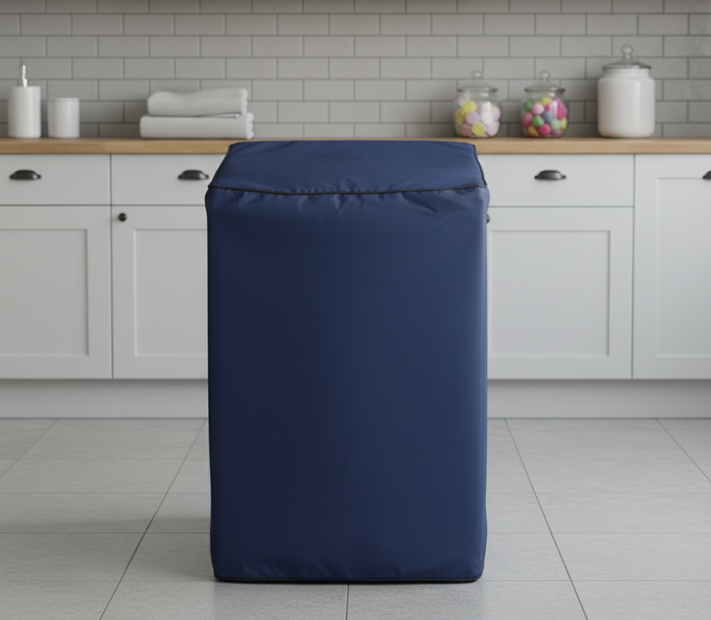 100% Waterproof Top Loaded Waterproof Machine Cover-5 Colors ( Poly Cotton )